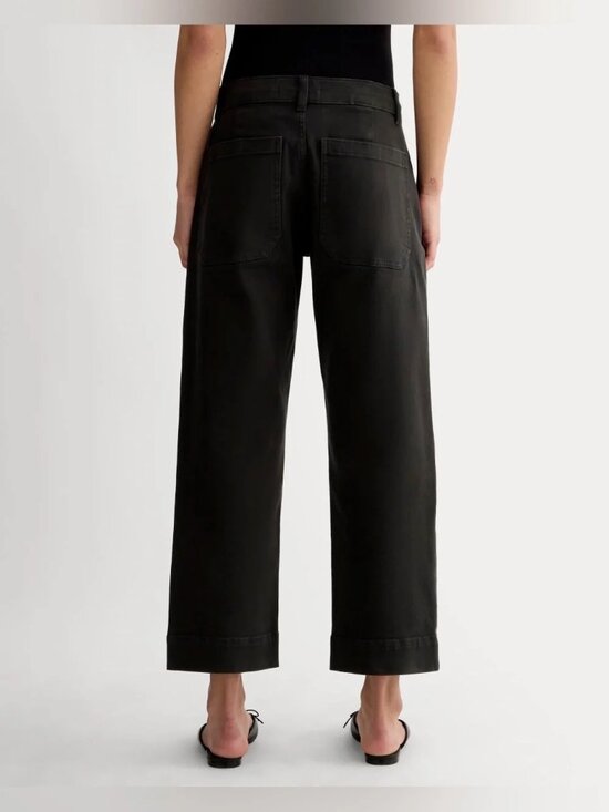 Everlane Pants - EVERLANE - THE UTILITY STRAIGHT-LEG PANT - black Size 8